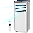 R.W.FLAME 10,000 BTU Portable Air Conditioner, Dehumidifier & Fan, Standing Air Conditioner for Room, Portable AC unit with Remote Control & Window Kit, LED Display