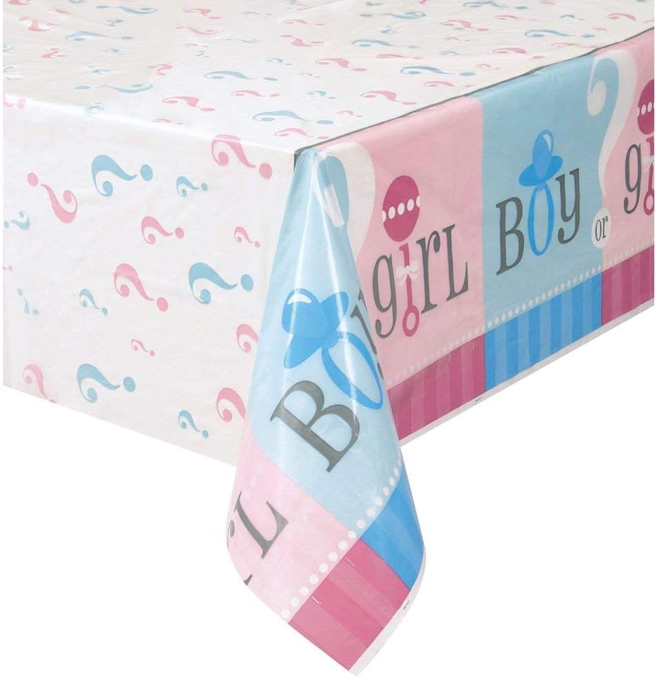 Best table cloth gender reveal