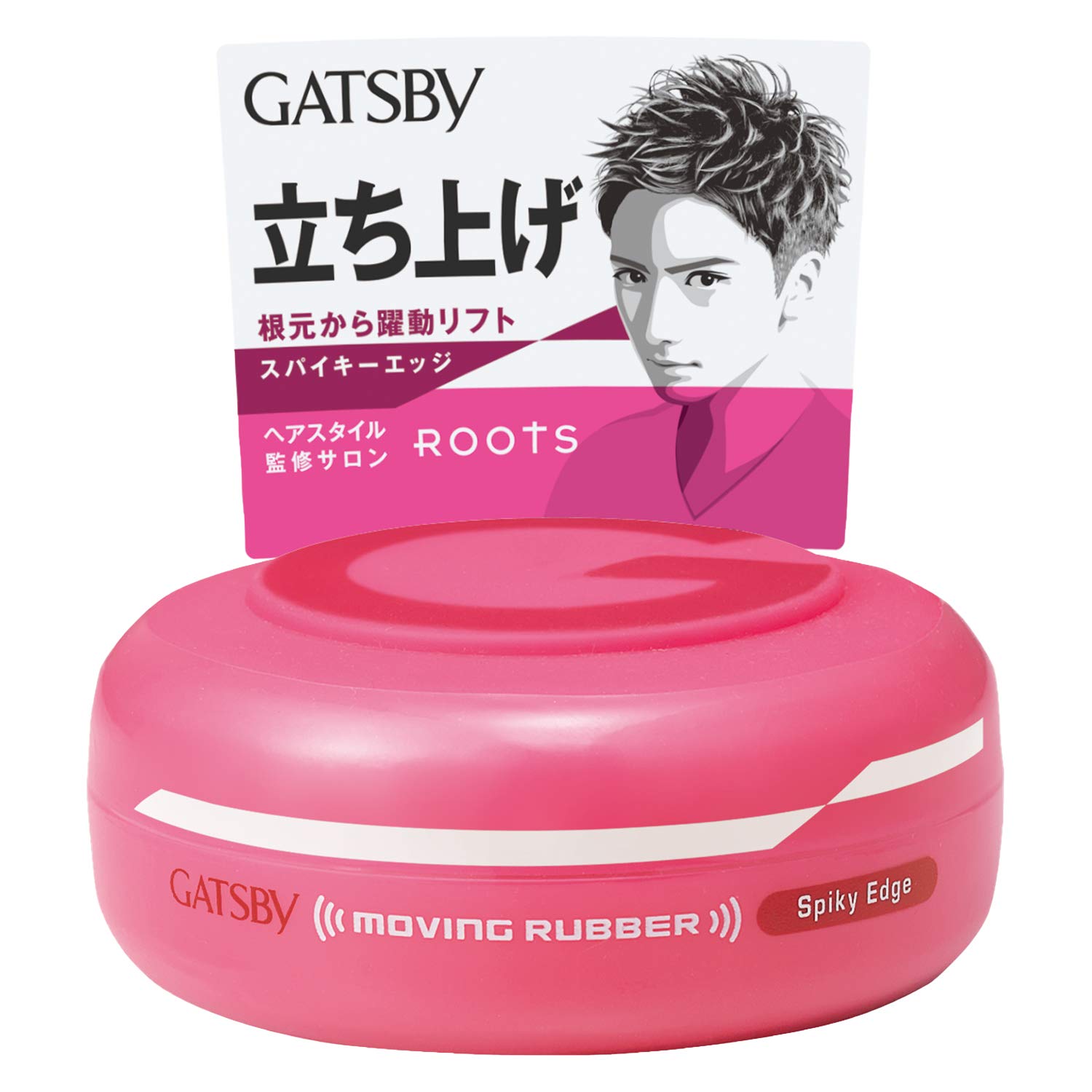 Gatsby Wax Moving Rubber Spiky Edge 80g