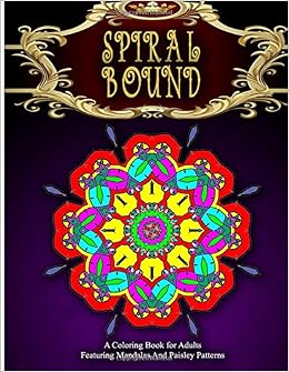 Amazoncom Spiral Bound Mandala Coloring Book Vol9 - 