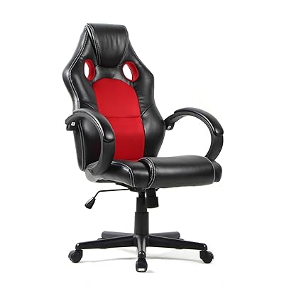Ergonomic Racing Style Gaming Chair Black/Red Oman Ubuy