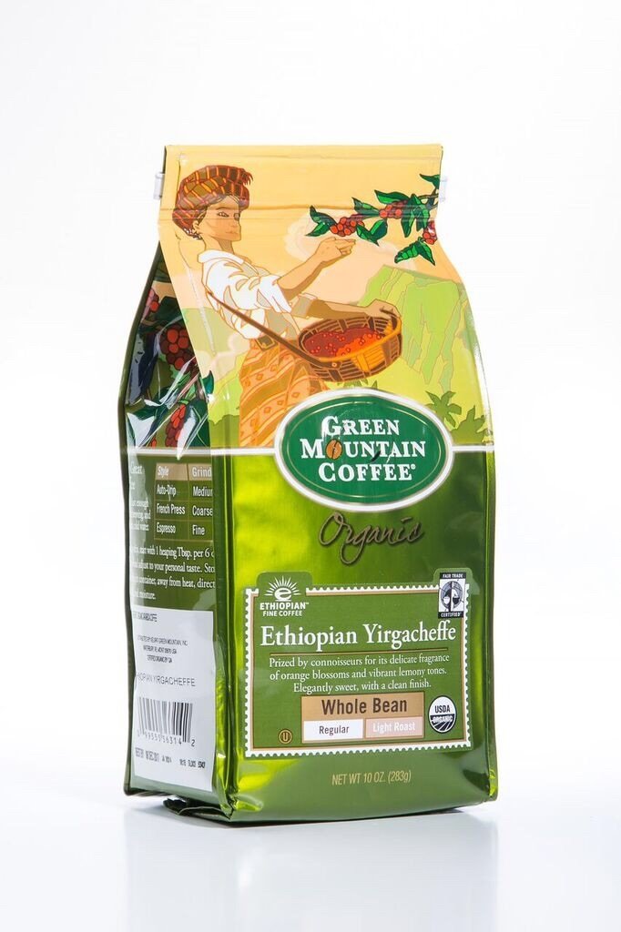 Green Mountain Coffee Roasters Fair Trade Packaged Coffee Ethiopian Yirgacheffe Certified Organic 10 Oz Whole Bean A Buy Online In South Korea At Desertcart Kr Productid 50699949
