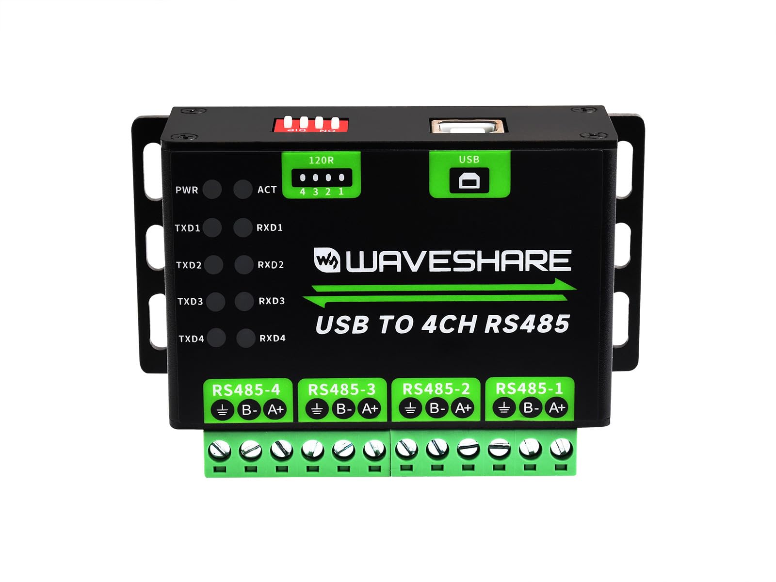 Waveshare Industrial USB to 4Ch RS485