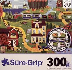 Amazon.com: Sure-Grip 300 Piece Jigsaw Puzzle "City ...