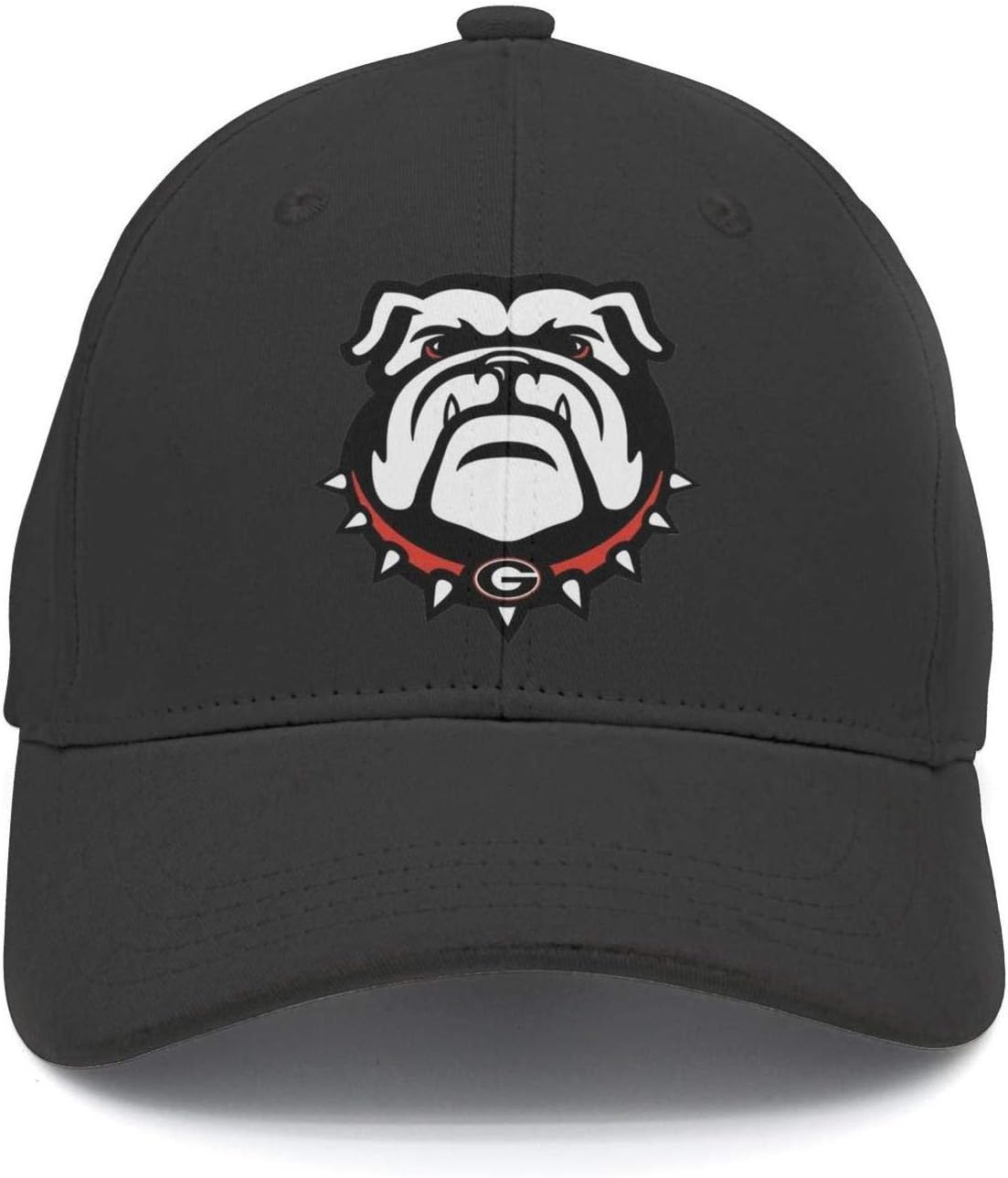 Casual Baseball Cap Georgia Bulldogs Vintage Adjustable Strapback Hat