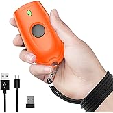 Symcode Bluetooth Barcode Scanner Mini 1D Small Wireless Bar Code Scanner 3-in-1 Bluetooth &amp; 2.4G Wireless &amp; USB Wired Barcode Scanner with Android,iOS,Computers,Windows