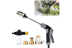 Pressure Washer,15x More Powerful Than Hoses Spray Nozzle, Durable Stainless Steel High Pressure Cleaner,Universal Compatibil