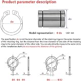 Lemiyoo 510pc Circlip C-Clip E-Clip Retaining Rings Assortment 3-32mm Internal view 2