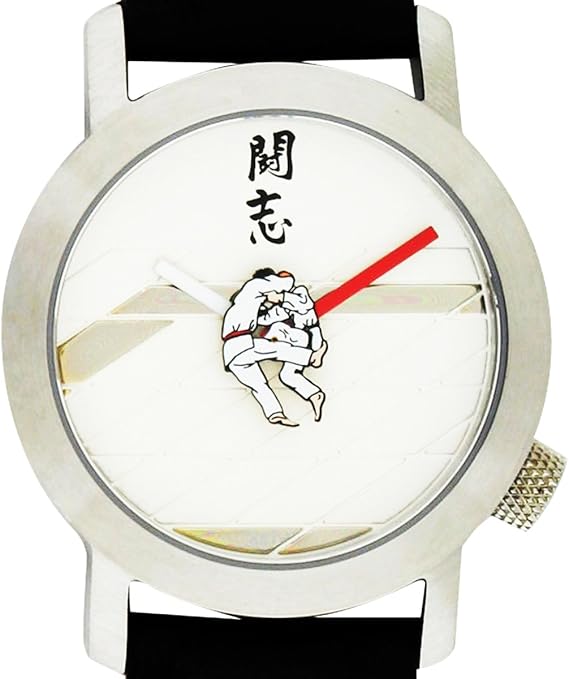 Amazon アクテオ Akteo メンズ レディース 腕時計 グッズ 34mm 柔道 Judo ウォッチ 時計 ブラック フランス製 国内正規品 メンズ腕時計 腕時計 通販