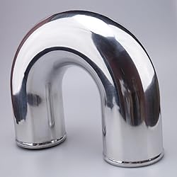 AC PERFORMANCE 4" (102mm) OD 180 Degree Aluminum