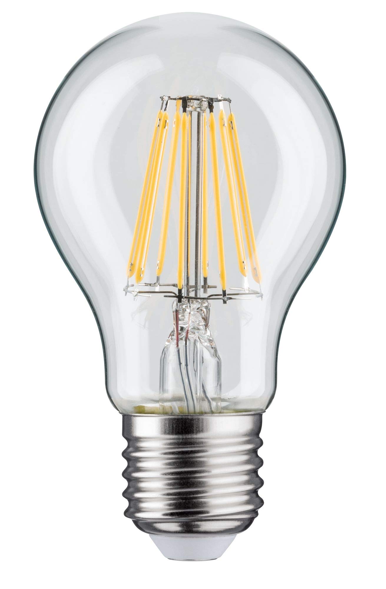 Paulmann 28423 LED Retro AGL Vintage Light Bulb 7.5 Watt General Use Dimmable Filament E27 Socket Filament Clear 2,700 K Warm White 806 Lumen