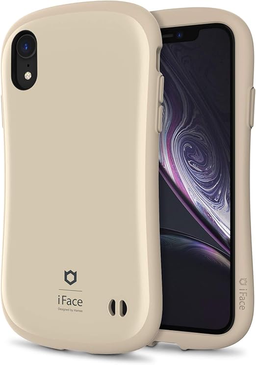 Amazon Com Iface First Class Cafe Series Designed For Iphone Xr Cute Hybrid Hard Shell Bumper Shockproof Protective Phone Case Drop Tested Cafe Latte