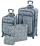 Waverly Boutique 4 Piece Set, Lace It Up Aqua, One Size