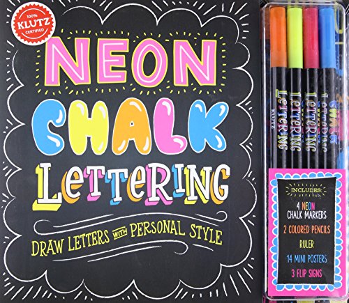 KLUTZ Neon Chalk Lettering Toy