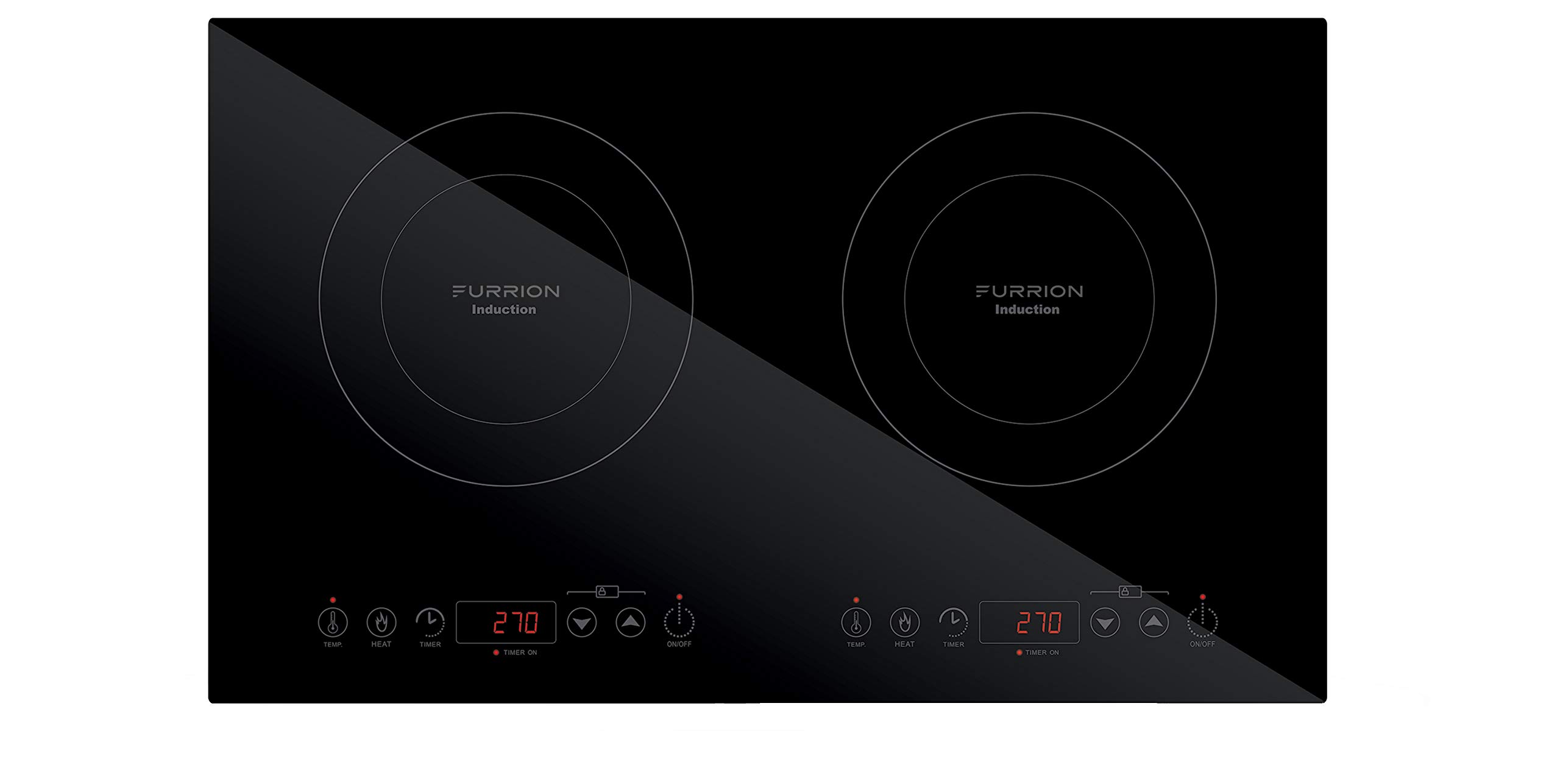 Mua Furrion RV Electric Induction Cooktop 1800 Watt with Double Burners