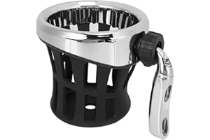 Car Cup Holder Aluminum Rubber Motorcycle Handlebar Drink Mount Replacement