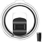Yeti Tumbler Lids - Magnetic Slider Replacement Lids for 30 oz, 14 oz, 26 oz & 35 oz Straw Mugs
