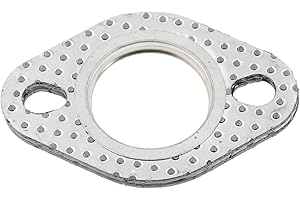 Glixal GY6 50cc 125cc 150cc Heavy Duty Extra-Thick Metal Exhaust Gasket for 139QMB 139QMA 152QMI 157QMJ Based Engine Scooter Moped ATV