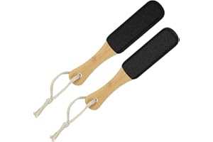 JIUZI 2 Pack Pumice Stone for Feet, Foot File and Callus Remover - Foot Scraper & Exfoliator Tool for Dead Skin, Cracked Heels, Dry Feet Care