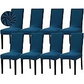 Sufdari Dining Chair Covers,Kitchen Chair Cover,Parsons Chair Slipcover,Spandex Chair Protectors for Dining Room Stretch Chai