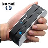 Deftun Bluetooth MSR-X6(BT) MSRX6BT Magnetic Stripe Card Reader Writer Encoder Mini Portable