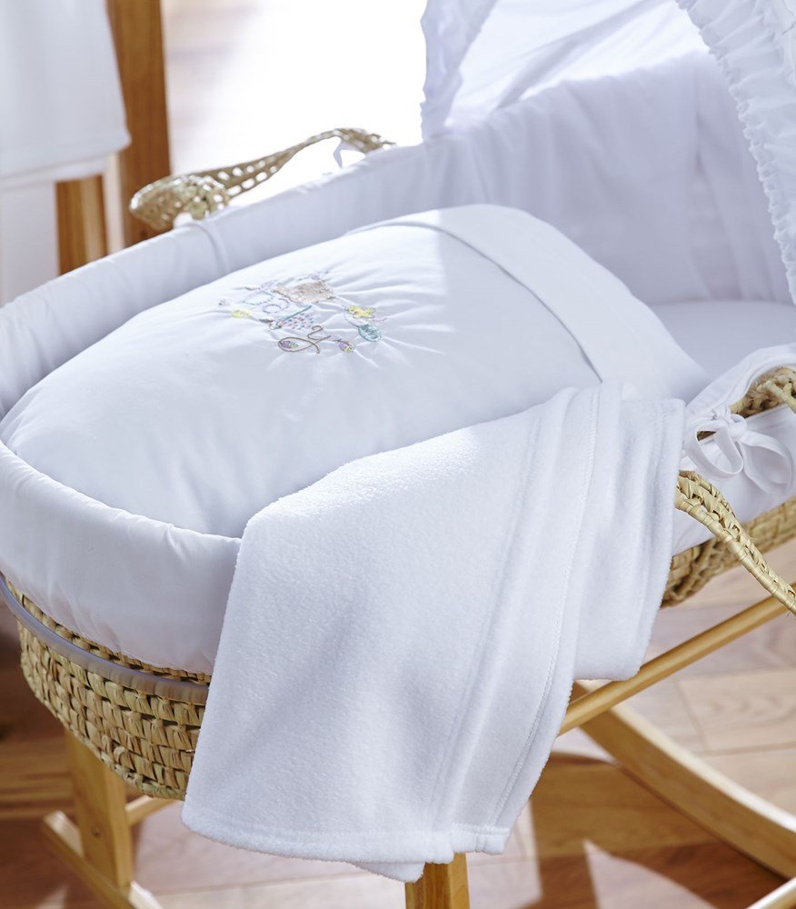 clair de lune baby moses basket