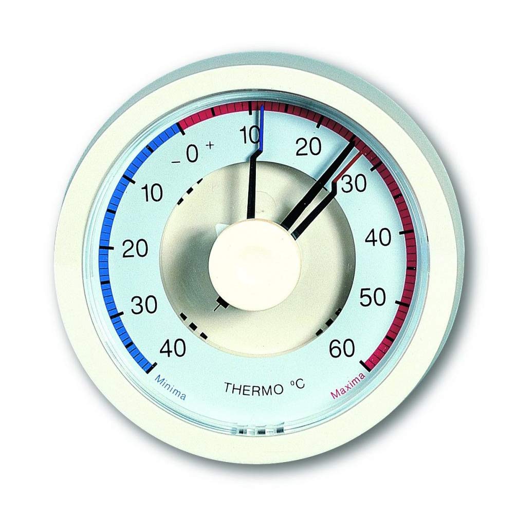 TFA thermometer with maximum and minimum temperature indicators, 10.4001