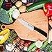 Ceramic Kitchen Knife 6 inch Cutlery Chef Knife with Sheath Upgrade Handle
