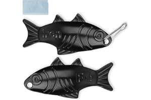 2 Pack Iron Fish A Natural Source of Iron Add Safe Iron to Food and Water,Iron Supplement Alternative Rust Resistance Cooking