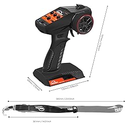 Hobby Fans RC Radio System 4CH 2.4G RC Transmitter