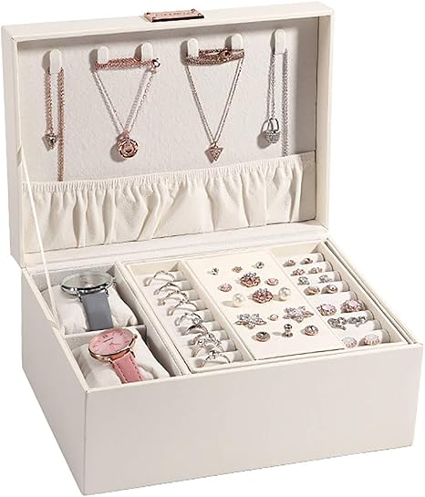 Amazon ジュエリーボックス 大容量 宝石箱 ジュエリー収納 ネックレス収納 ジュエリーケース 収納ケース レディース プレゼント アクセサリー ボックス ジュエリー収納 オンライン通販 Amazon ジュエリーボックス 大容量 宝石箱 ジュエリー収納 ネックレス収納 ジュエリーケース 収納ケース レディース プレゼント アクセサリー ボックス ジュエリー収納 オンライン通販