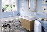 Hairstore 2m White Stainless Steel Shower Hose Flexible Bath Extension Handheld view 3