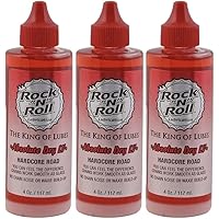 Rock N Roll Rock-N-Roll Absolute Dry LV Bicycle Chain Lube Made for Road Bikes - 4oz - (Pack of 3)