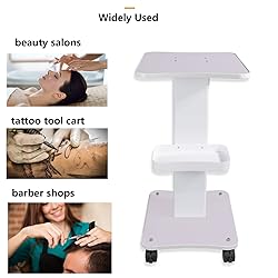 Esthetician Cart, Trolley Cart with Wheels, HUOXOU