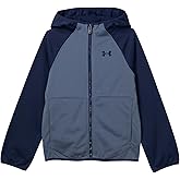 Under Armour boys Sim Softshell Hooded Jacket, Full Zipper Closure, Lightweight & Water-resistant