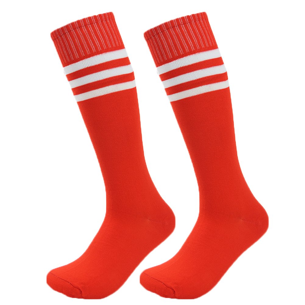 Tube Socks 2 Pack,6 Pack,10 Pack Fasoar Unisex Stripe Knee High Rubgy Baseb...