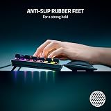 Razer Ergonomic Wrist Rest Tenkeyless Leatherette Black Keyboard Support view 4