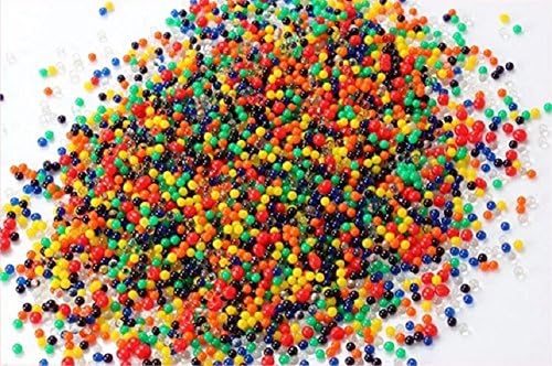 Dmeilling Assorted Colored Water Bead Vase Filling, Vase Filling Non-Toxic Beads In The Water Expansion Of 100%, Water Beads, Wedding Center, Home Decoration, Plants, Toys, 3000