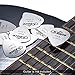 ammoon Alice AP-12S 12pcs/pack 0.3mm Stainless Steel Metal Guitar Picks Plectrum