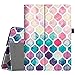 Fintie Case for iPad Pro 9.7, Premium Vegan Leather Folio [Slim Fit] Standing Smart Protective Cover with Auto Sleep/Wake Feature for iPad Pro 9.7 Inch 2016 Release Tablet, Moroccan Love