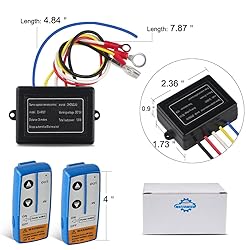 WATERWICH 2pcs Wireless Winch Remote Control Kit