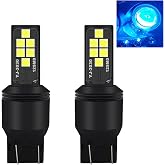 SOCAL-LED LIGHTING 7440 7443 Ice Blue LED Turn Signal Bulb Advanced 3030 SMD Bright Colorful DRL Brake Lamp Parking Tail Light, Pack of 2