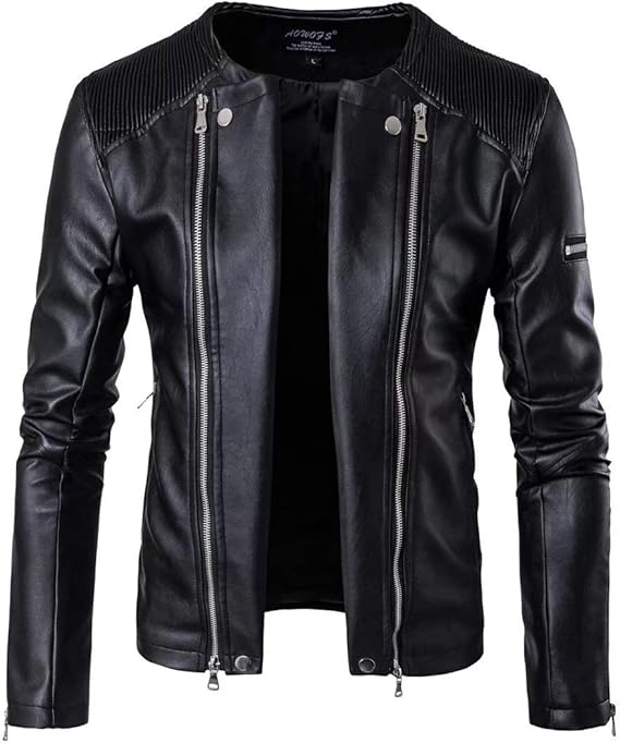 Amazon Tenflow ライダースジャケット レザージャケット メンズ 革ジャン ダブルライダース 秋 冬 アウター ブルゾン バイクウェア 男性用 コート ジャケット 通販