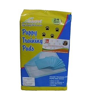 Merapuppy Training Pads For Puppies & Adult Dogs (24 Pads) Big - 60X60Cms