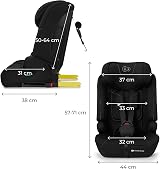 Kinderkraft Safety FIX 3 PRO I Size Car Seat 76-150 cm Isofix Top Tether view 8