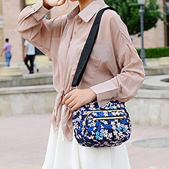 Waterproof Shoulder For Women, Messenger Crossbody Printing Bags Nylon