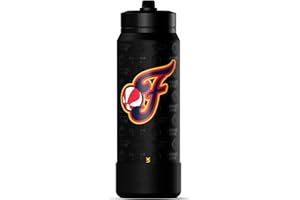 Hydrapeak x WNBA Officially Licensed Indiana Fever 26 oz Active Water Bottle with Chug Lid and Handle Reusable Stainless Steel Double Wall Insulated Sports Gift