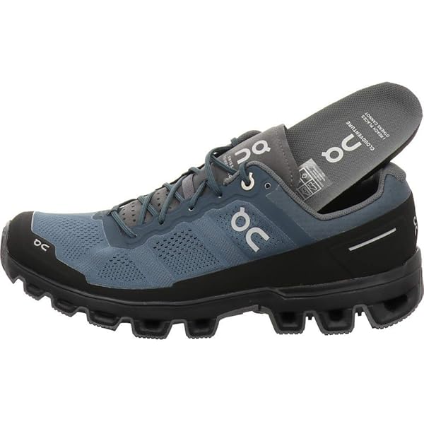 On Cloudventure W6.5 ブラック Amazon.com | On Womens Cloudventure Waterproof Synthetic Textile