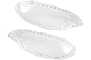 Hihaha Headlight Lens Cover for BMW E71 X6 2008-2014 / Front Headlamp Lens Cover/Durable / 1 Pcs