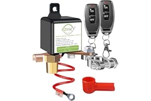 Interrupteur de déconnexion de batterie à distance 12 V, 250 A, mise à niveau pour éviter l'épuisement de la batterie, déconn
